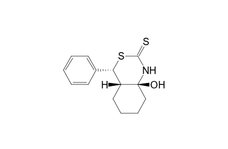 (4R,4aS,8aS)-8a-hydroxy-4-phenyl-4,4a,5,6,7,8-hexahydro-1H-benzo[d][1,3]thiazine-2-thione