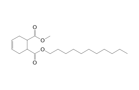 cis-Cyclohex-4-en-1,2-dicarboxylic acid, methyl undecyl ester