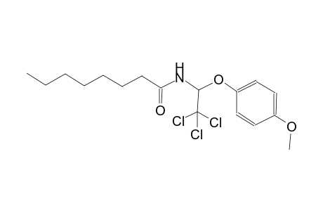 octanamide, N-[2,2,2-trichloro-1-(4-methoxyphenoxy)ethyl]-