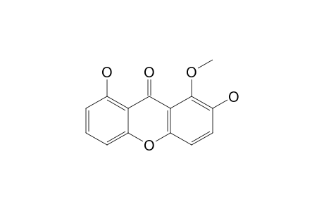 2,8-DIHYDROXY-1-METHOXYXANTHONE