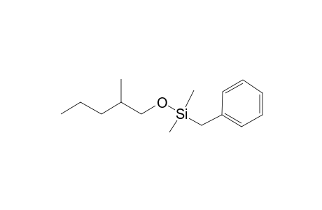 2-Methyl-1-pentanol, benzyldimethylsilyl ether