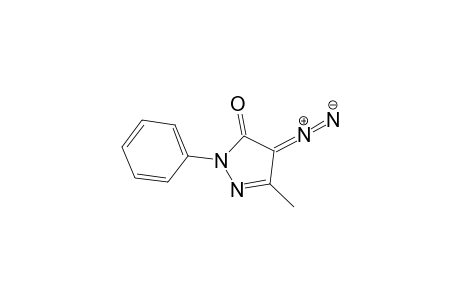 2-Pyrazolin-5-one, 4-diazo-3-methyl-1-phenyl-