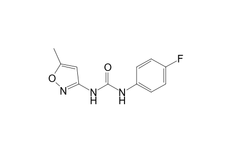 1-(p-fluorophenyl)-3-(5-methyl-3-isoxazolyl)urea