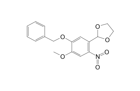 2-[5-(Benzyloxy)-4-methoxy-2-nitrophenyl]-1,3-dioxolane