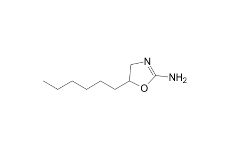 5-Hexyl-4,5-dihydro-1,3-oxazol-2-amine