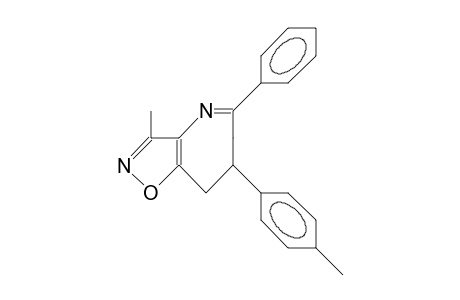 7,8-Dihydro-3-methyl-5-phenyl-7-(4-tolyl)-6H-isoxazolo(4,5-B)azepine