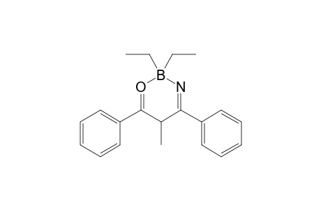 Boron, (2-benzimidoylpropiophenonato)diethyl-