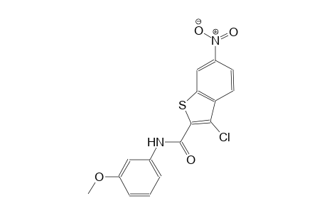 3-chloro-N-(3-methoxyphenyl)-6-nitro-1-benzothiophene-2-carboxamide