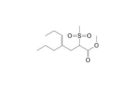 4-Heptenoic acid, 2-(methylsulfonyl)-4-propyl-, methyl ester, (E)-
