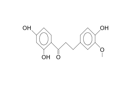 4,2',4'-Trihydroxy-3-methoxy-dihydro-chalcone