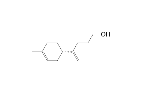 (-)-(S)-4-(4-Methyl-3-cyclohexen-1-yl)-4-penten-1-ol