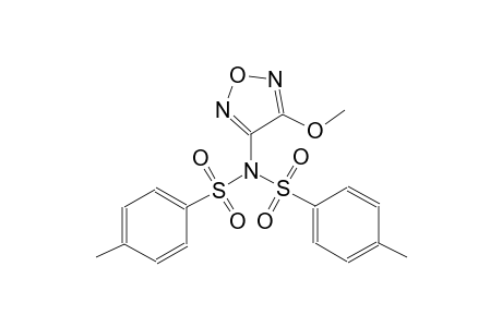 N-(4-methoxy-1,2,5-oxadiazol-3-yl)-4-methyl-N-[(4-methylphenyl)sulfonyl]benzenesulfonamide