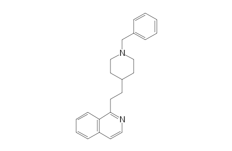 1-[2-[1-(Phenylmethyl)-4-piperidinyl]ethyl]isoquinoline