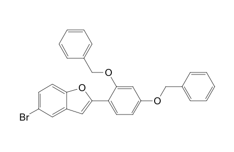 2-(2,4-Dibenzyloxyphenyl)-5-bromobenzofuran