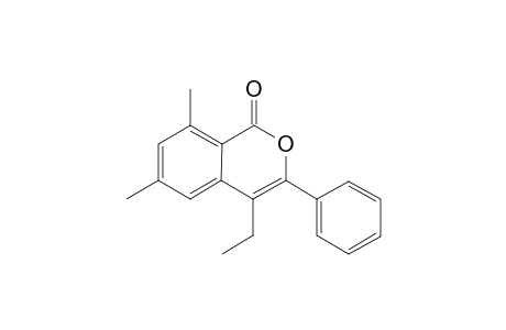 4-Ethyl-6,8-dimethyl-3-phenyl-1H-isochromen-1-one