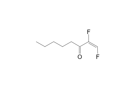 E-1,2-DIFLUOROOCT-1-ENE-3-ONE