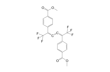 (E)-1,1,1,6,6,6-Hexafluoro-2,5-di-p-methoxycarbonylphenyl-2,3,4-hexatriene