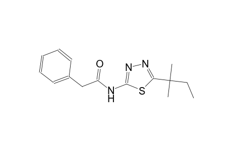N-(5-tert-pentyl-1,3,4-thiadiazol-2-yl)-2-phenylacetamide