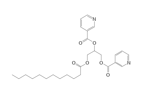 2,3-Dinicotinoyl-1-dodecanoyl-rac-glycerol
