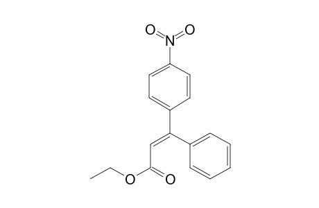 (E)-3-(4-nitrophenyl)-3-phenyl-2-propenoic acid ethyl ester