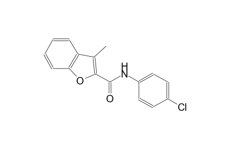 2-benzofurancarboxamide, N-(4-chlorophenyl)-3-methyl-