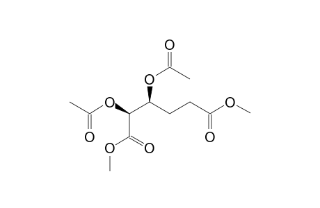 (2S,3S)-Dimethyl(2,3-diacetoxy)adipate