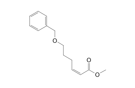 6-Benzyloxy-2(Z)-hexenoic acid methyl ester