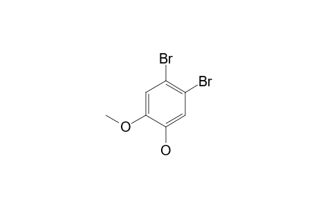 4,5-Dibromo-2-methoxy-phenol