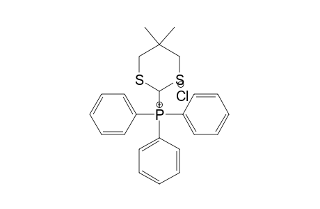(5,5-Dimethyl-1,3-dithian-2-yl)triphenylphosphonium Chloride