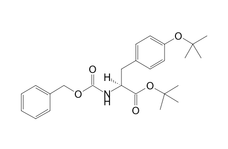 O-(1,1-Dimetyhylethyl)-N-[[(phenylmethoxy)carbonyl]-L-tyrosine 1,1-dimethylethyl ester