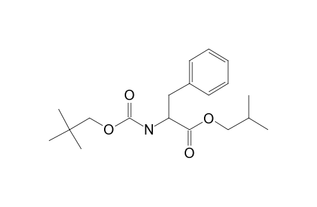 L-Phenylalanine, N-neopentyloxycarbonyl-, isobutyl ester