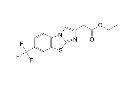 2-[6-(trifluoromethyl)imidazo[2,1-b][1,3]benzothiazol-2-yl]acetic acid ethyl ester