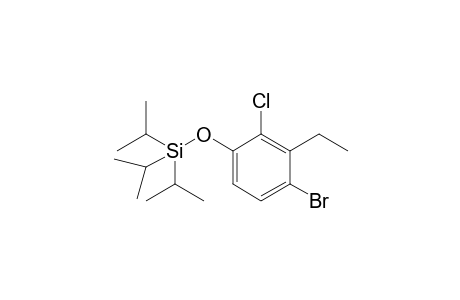 (4-Bromo-2-chloro-3-ethylphenoxy)-triisopropylsilane