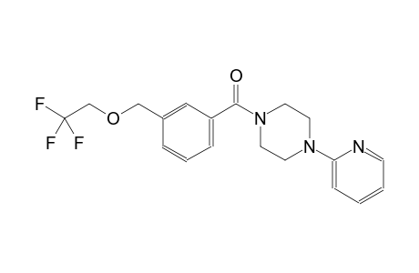 piperazine, 1-(2-pyridinyl)-4-[3-[(2,2,2-trifluoroethoxy)methyl]benzoyl]-