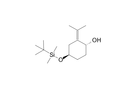 (1R*,4R*)-4-[(tert-Butyldimethylsilyl)oxy]-2-(propan-2-ylidene)cyclohexan-1-ol