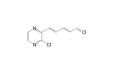 (2E,4E)-5-(3'-chloropyrazin-2'-yl)penta-2,4-dienal