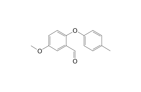 5-Methoxy-2-(p-tolyloxy)benzaldehyde