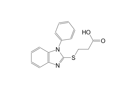3-(1-Phenyl-1H-benzoimidazol-2-ylsulfanyl)-propionic acid