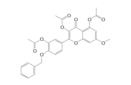 2-(3-ACETYLOXY-4-BENZOYLOXYPHENYL)-3,5-DIACETYLOXY-7-METHOXY-4H-1-BENZOPYRAN-4-ONE;RHAMNETIN-4'-BENZYLETHER-TRIACETATE
