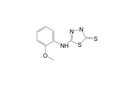 2-(o-methoxyanilino)-delta^2-1,3,4-thiadiazoline-5-thione