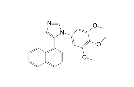 1-(3,4,5-Trimethoxyphenyl)-5-(1-naphthyl)-1H-imidazole