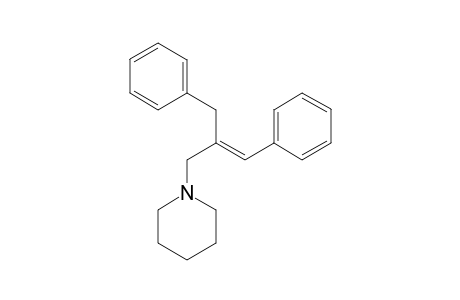 (E)-1-(2-Benzyl-3-phenylallyl)piperidine