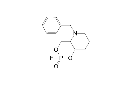 2-Fluoranyl-5-(phenylmethyl)-4,4a,6,7,8,8a-hexahydro-[1,3,2]dioxaphosphinino[5,4-b]pyridine 2-oxide