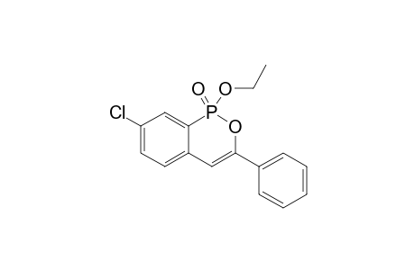 7-CHLORO-1-ETHOXY-3-PHENYL-BENZO-[C]-[1,2]-OXAPHOSPHININE-1-OXIDE