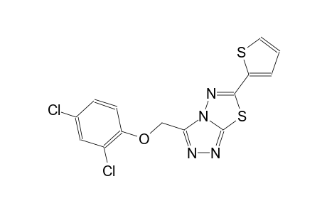 [1,2,4]triazolo[3,4-b][1,3,4]thiadiazole, 3-[(2,4-dichlorophenoxy)methyl]-6-(2-thienyl)-