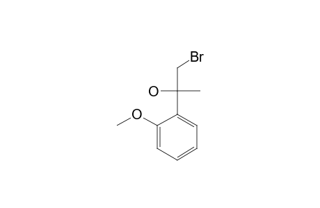 1-METHOXY-2-(2-BROMO-1-HYDROXY-ISOPROPYL)-BENZENE