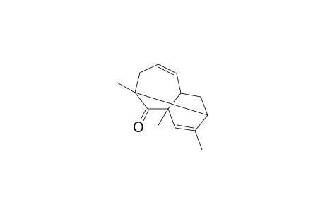 Tricyclo[5.4.0.0(3,9)]undeca-5,10-dien-2-one, 1,3,10-trimethyl-