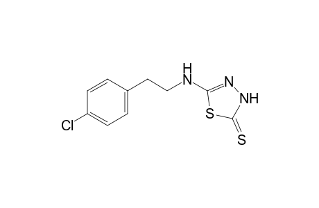 2-[(p-chlorophenethyl)amino]-delta square-1,3,4-thiazoline-5-thione