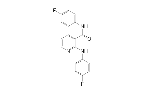 2-(4-Fluoroanilino)-N-(4-fluorophenyl)nicotinamide