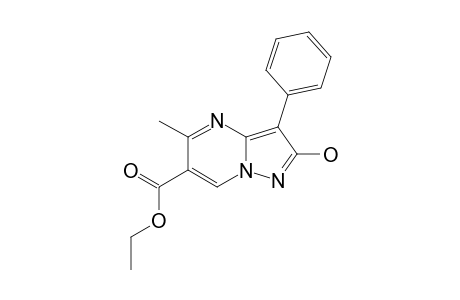 ETHYL_2-HYDROXY-5-METHYL-3-PHENYLPYRAZOLO-[1.5-A]-PYRIMIDINE-6-CARBOXYLATE
